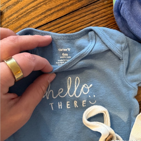 6 M Cloth Bundle W Sleep Sack & Socks - Picture 6 of 8